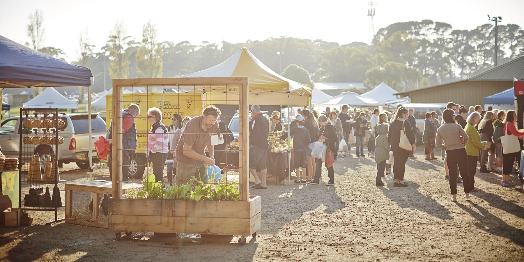 Red Hill Community Market in Red Hill on the Mornington Peninsula