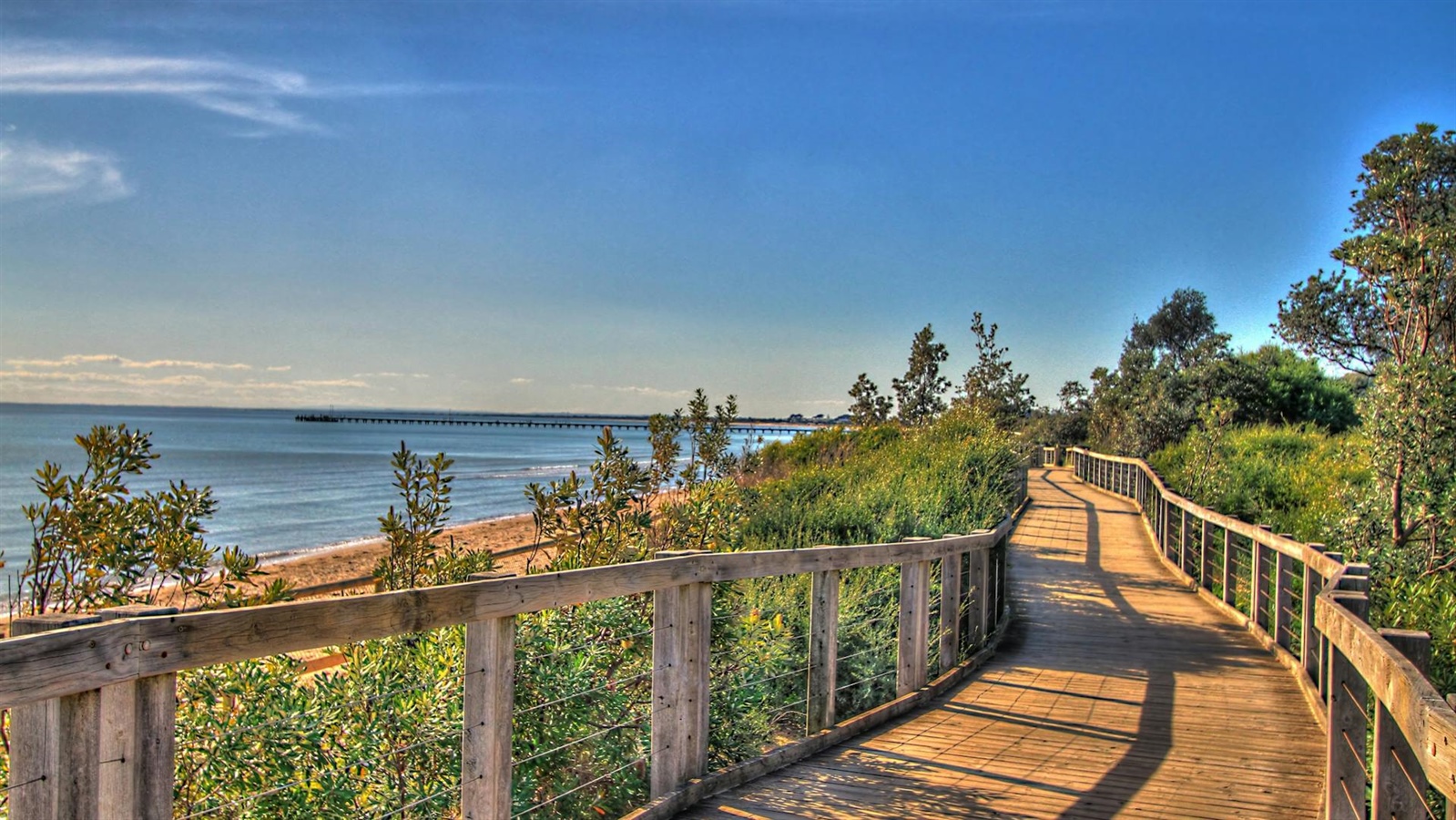 Frankston Foreshore Cycling Boardwalk