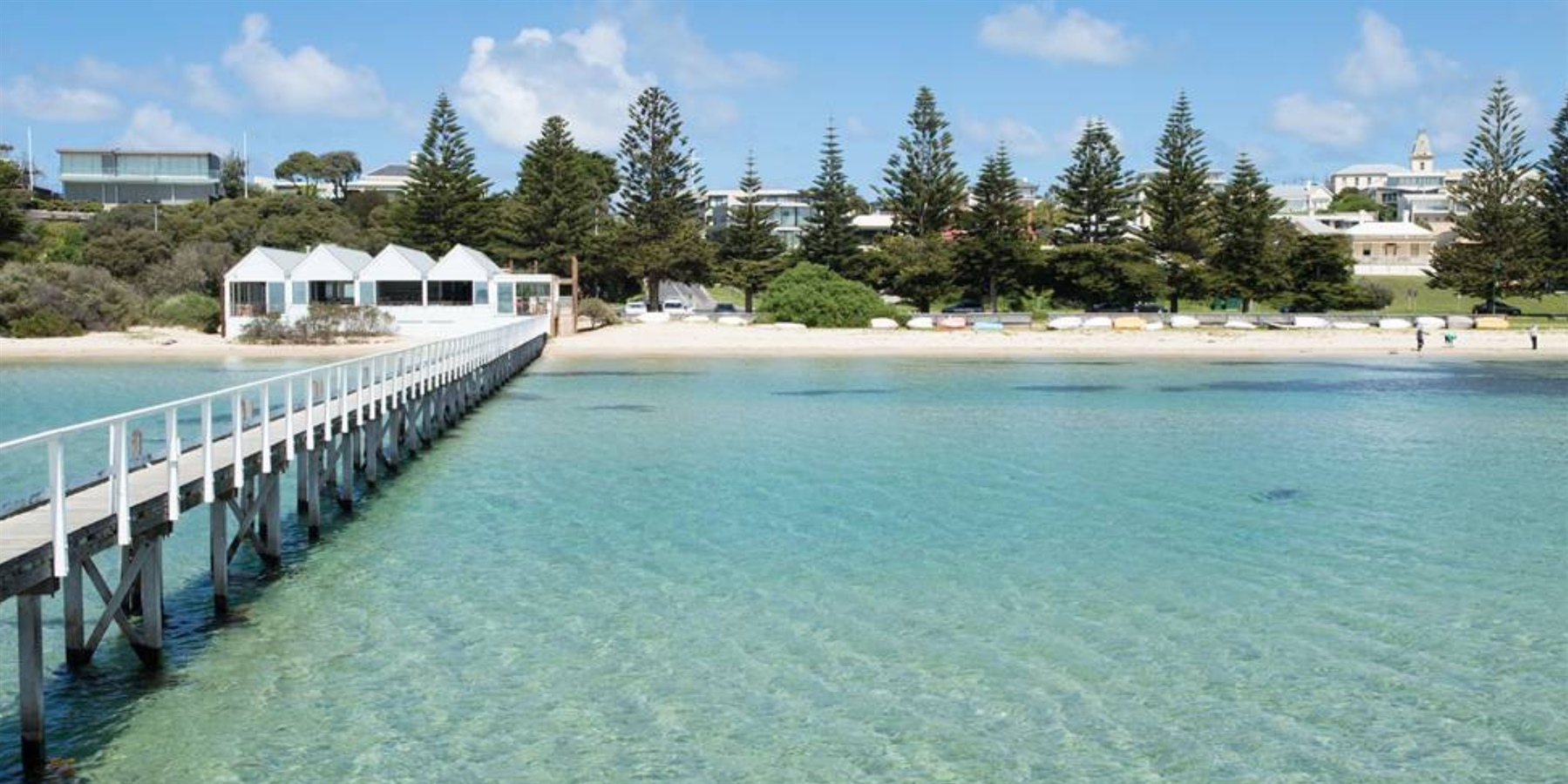 The Baths in sorrento on Port Phillip Bay