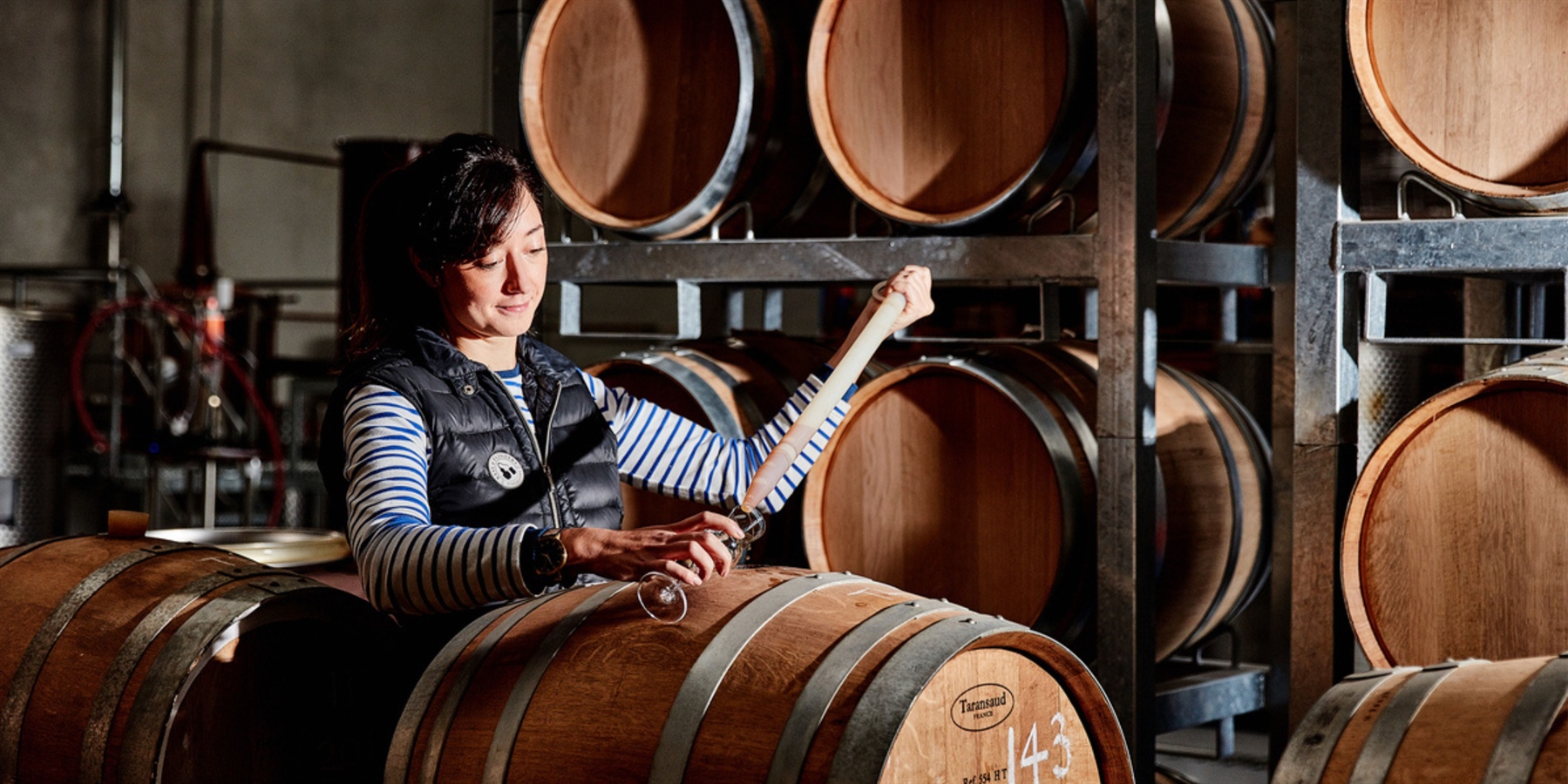 Holly Klintworth Bass and Flinders Distillery Dromana Habitat Gin Winner