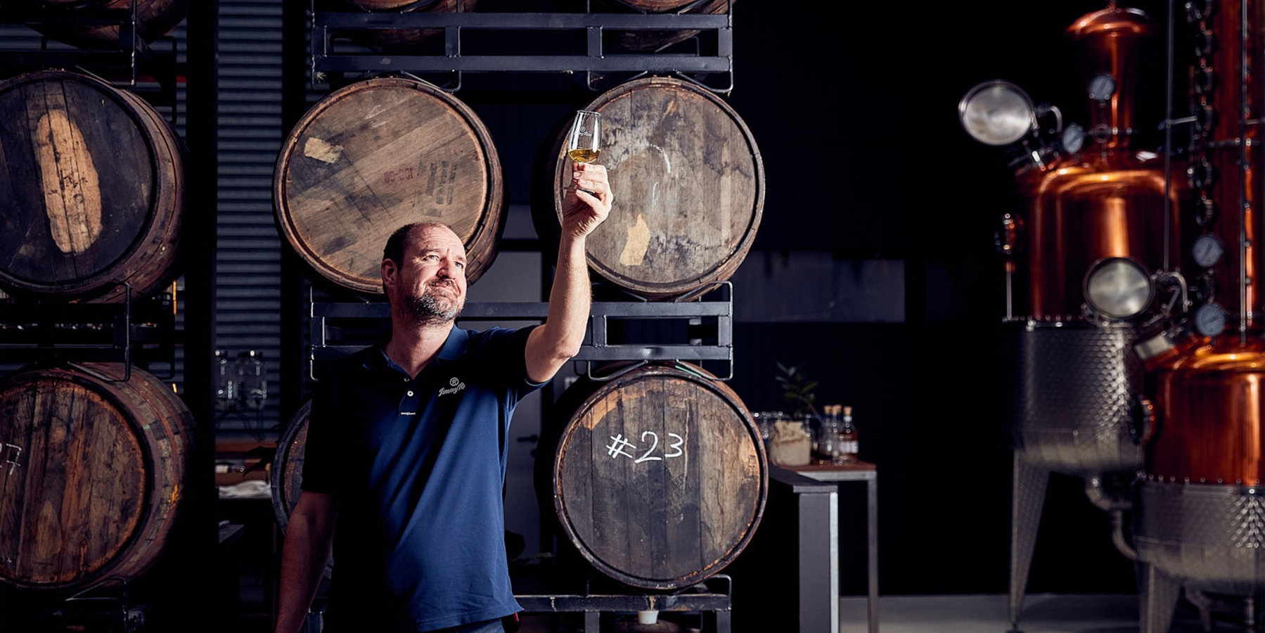 JimmyRum Distillery in Dromana Habitat in the Rum Room